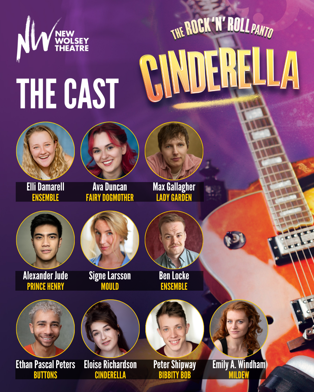 Emily W features in Cinderella at the New Wolsey Theatre